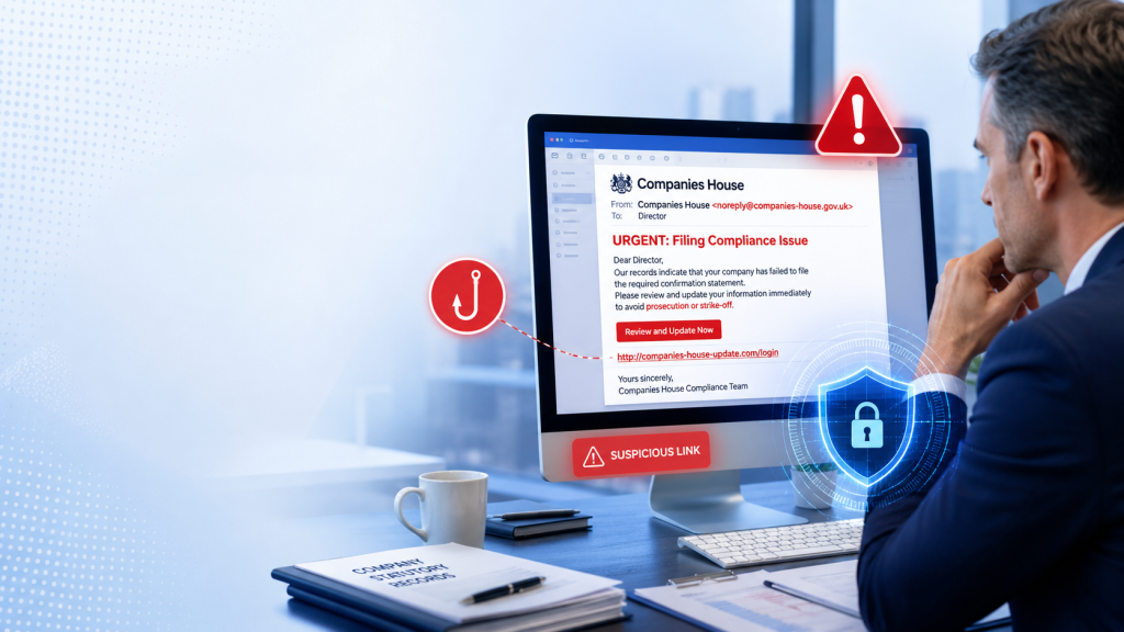 Fake Companies House Emails Are Targeting Directors